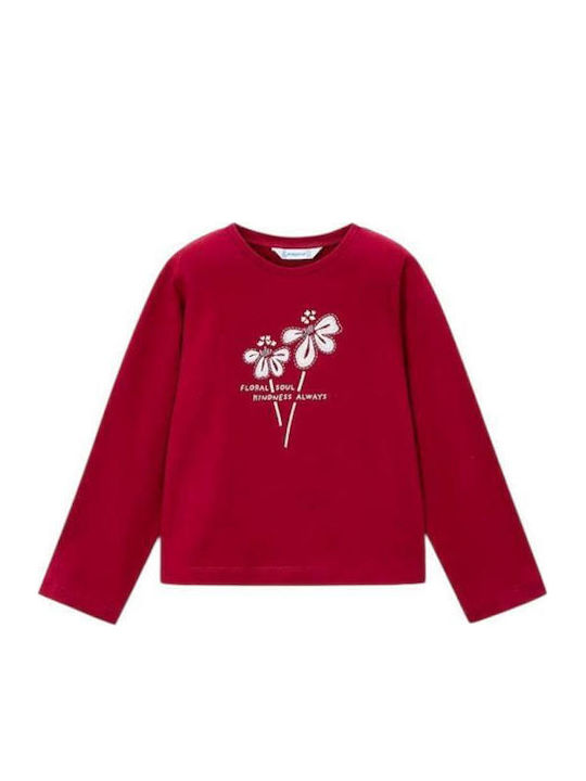 Kids Long-Sleeved Cherry Blouse Basic