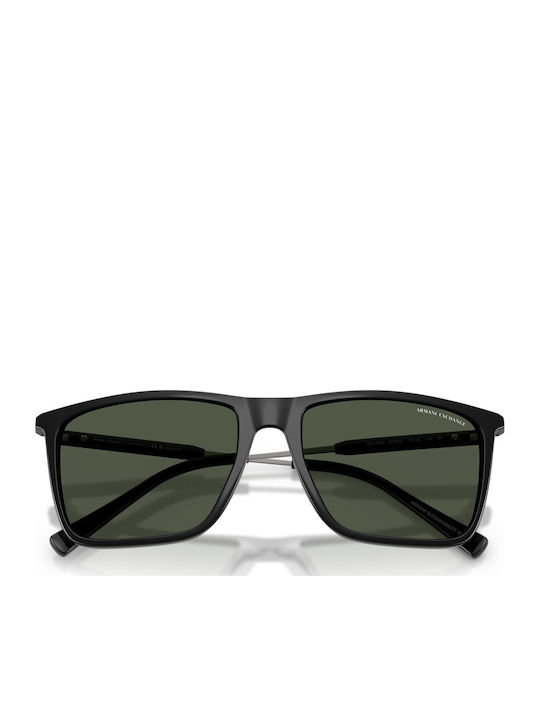 Armani Exchange Bărbătești Ochelari de soare cu Negru Cadru și Verde Lentilă AX4160S 81582J