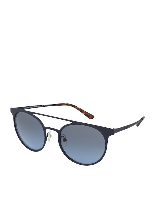 Michael Kors Women's Sunglasses with Blue Metal Frame and Blue Gradient Lens MK1030 12178F