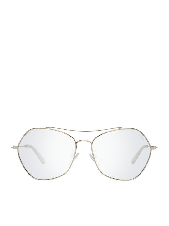 Sting Feminini Ochelari de soare cu Auriu Cadru și Transparent Lentilă SST193 300G