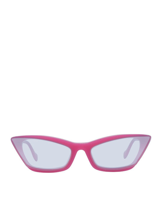 Ana Hickmann Women's Sunglasses with Purple Plastic Frame and Purple Lens AH9278 T01