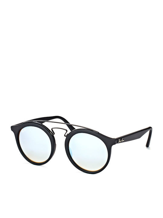 Ray Ban Gatsby II Unisex Sunglasses with Black Frame and Brown Gradient Mirror Lens RB4257 6253/B8