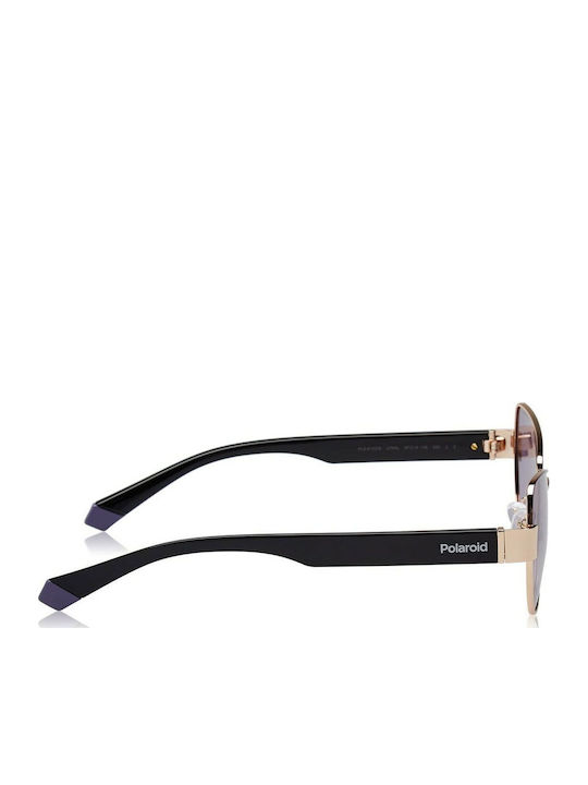 Polaroid Men's Sunglasses with Purple Frame and Purple Polarized Lens PLD6122/S LTA/KL
