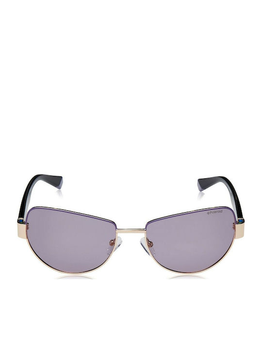 Polaroid Men's Sunglasses with Purple Frame and Purple Polarized Lens PLD6122/S LTA/KL
