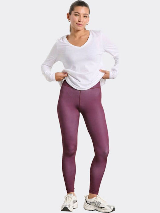 Women's Training Legging High Waisted Purple