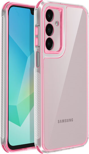 Avizar Case Galaxy A16 Reinforced Dual-material Design Textured Anti-slip Pink
