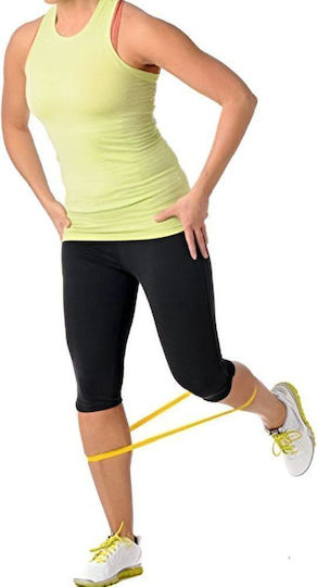 Body Concept Rubberband Gm Large Mini Λάστιχο Γυμναστικής Loop Μαλακό Κίτρινο