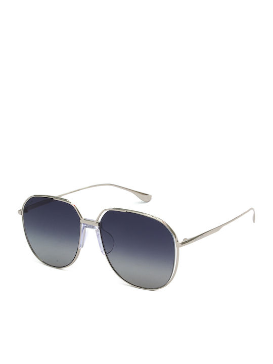 Bolon Damen Sonnenbrille mit Silber Metall Gestell BL7155C90