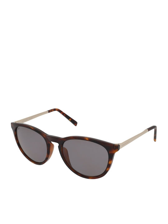 Serengeti Brawley Unisex Γυαλιά Ηλίου με Μαύρο Σκελετό και Καφέ Φακό SS556001