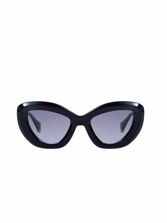 Gigi Barcelona Willow Feminini Ochelari de soare cu Negru Cadru și Gri Degrade Lentilă