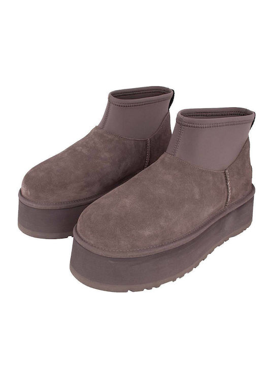Classic Mini Dipper Ghete Dama De Piele Thundercloud