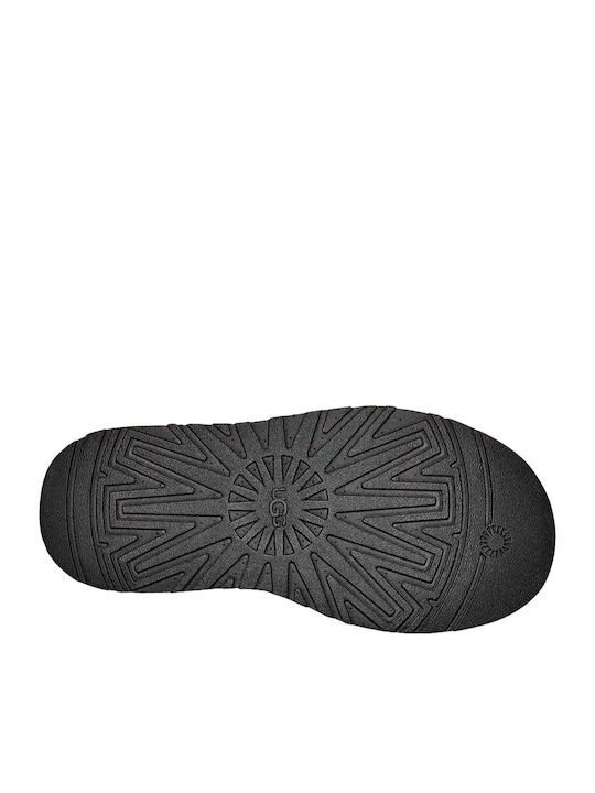 Classic Mini Dipper Suede Ghete Dama Negre