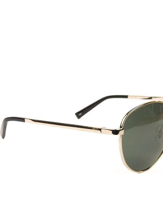 Invu Unisex Sonnenbrille mit Silber Metall Gestell B1122C