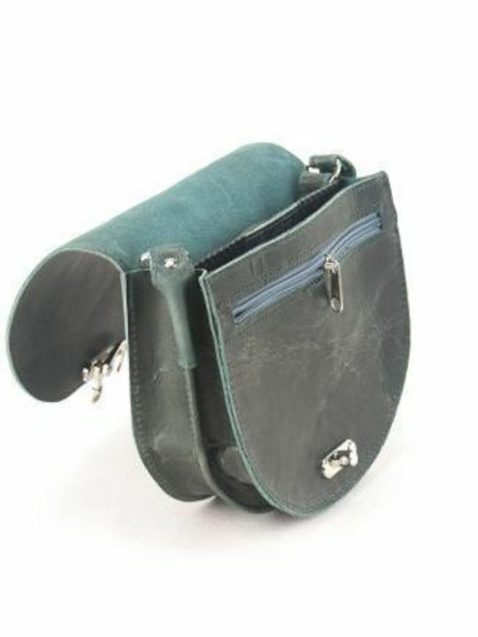 -leather Leather Women's Bag Crossbody Green