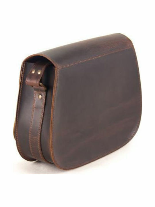 -leather Leather Women's Bag Crossbody Brown