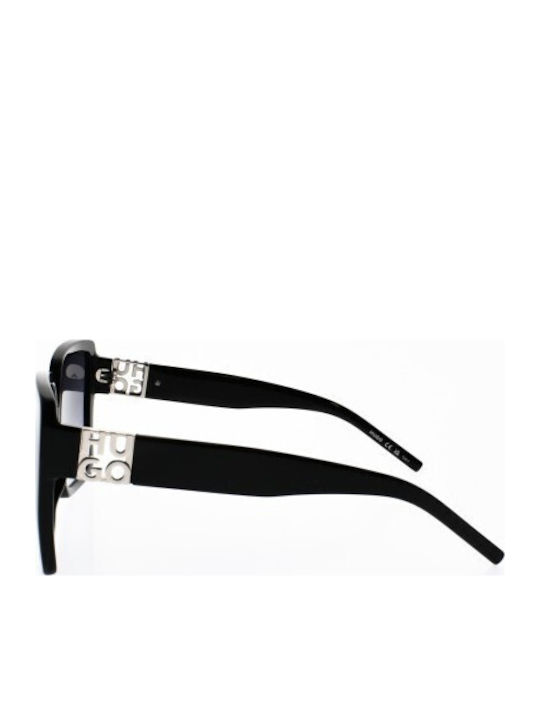 Boss Feminini Ochelari de soare cu Negru Cadru și Negru Degrade Lentilă HG 1285/S 807/9O