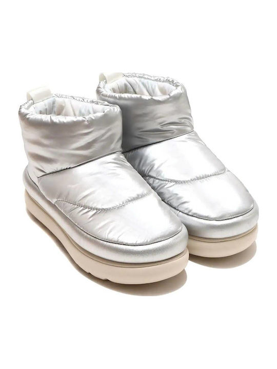 Classic Maxi Mini Women's Ankle Boots Silver 1135151-MSLV