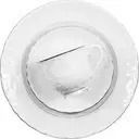 Emfasi Silver Porcelain Dinnerware Set 20pcs