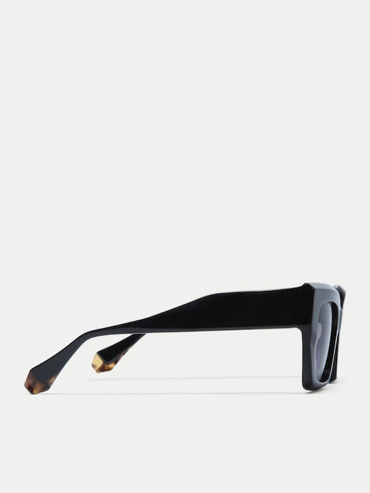 Gigi Barcelona Kendall Women's Sunglasses with Black Plastic Frame and Black Gradient Lens 6737/1