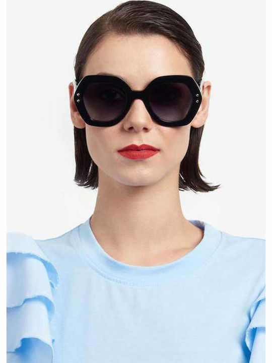 Carolina Herrera Sunglasses Μαύρα with Acetate Frame & Black Lens Carolina Herrera Sunglasses Μαύρα with Acetate Frame & Black Lens