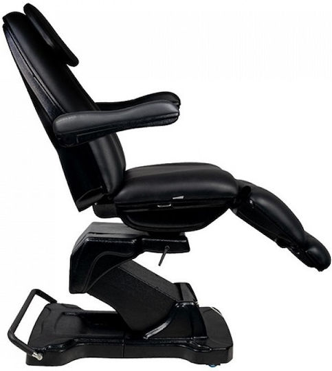 Beauty Chair with Adjustable Height Black