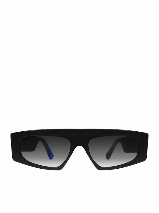Urban Owl Cora Women's Sunglasses with Brown Tartaruga Plastic Frame and Black Gradient Lens C1