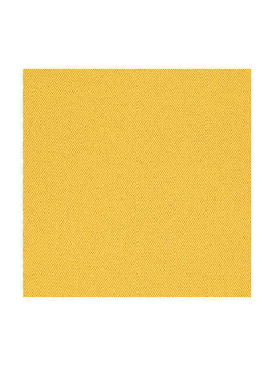 vidaXL Set of Blackout Curtains for Window with Pencil Pleat Yellow 140x175cm