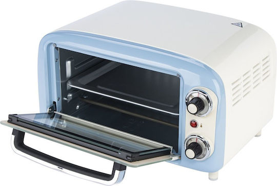 Ariete Vintage Mini Ηλεκτρικό Φουρνάκι 10lt Χωρίς Εστίες Μπλε