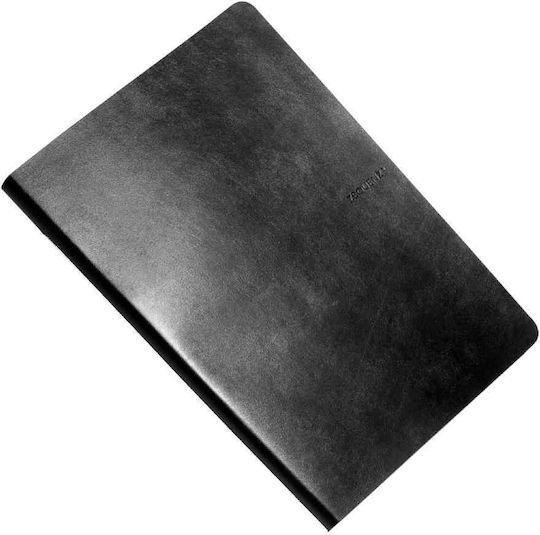 Zequenz Notebook 100 Sheets B5 with Blank Pages Black