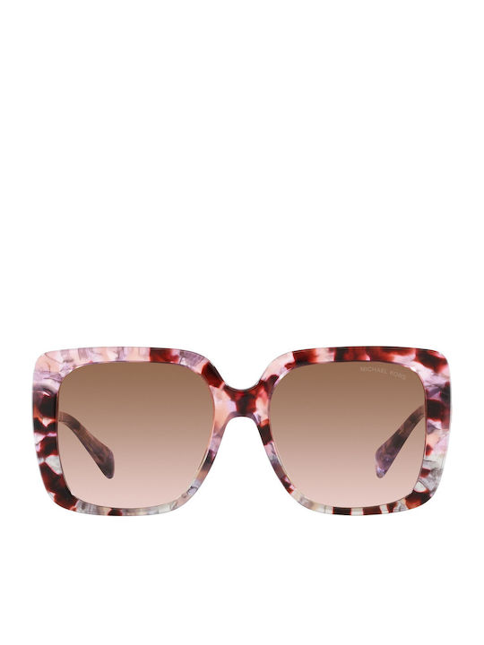 Michael Kors Mallorca Women's Sunglasses with Brown Tartaruga Plastic Frame and Brown Gradient Lens MK2183U 334513