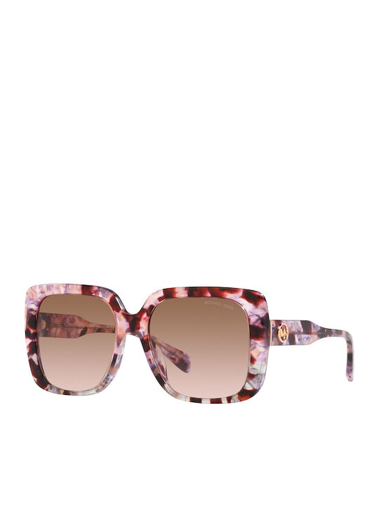 Michael Kors Mallorca Women's Sunglasses with Brown Tartaruga Plastic Frame and Brown Gradient Lens MK2183U 334513