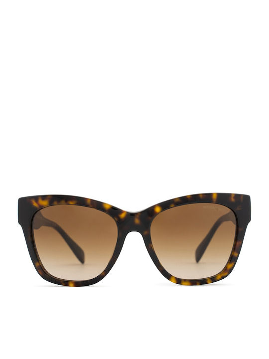 Michael Kors Empire Square Women's Sunglasses with Brown Tartaruga Plastic Frame and Brown Gradient Lens MK2182U 300613