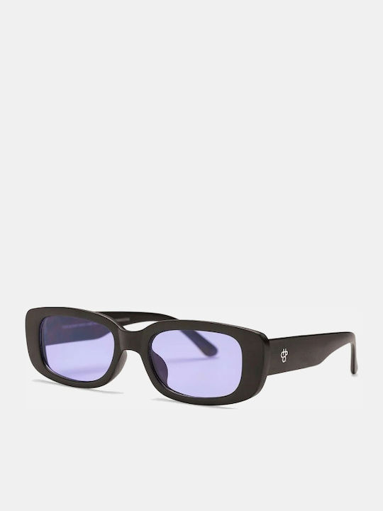 Chpo Nicole Unisex Γυαλιά Ηλίου με Μαύρο Κοκκάλινο Σκελετό και Μωβ Φακό 16132TC