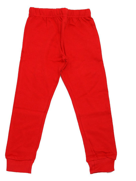 Marvel Kinder Schlafanzug Winterlich Red
