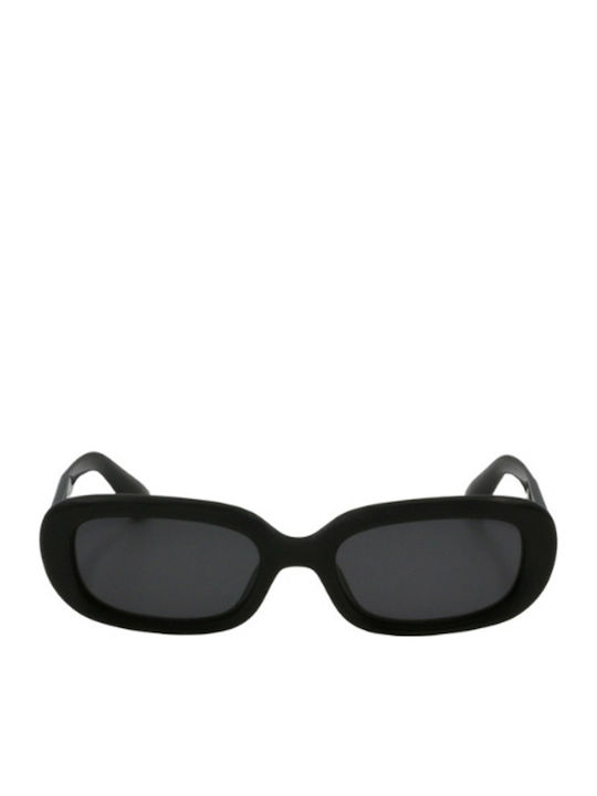 Chimi Women's Sunglasses with Black Plastic Frame and Black Lens