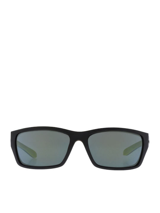 Arnette Unisex Sunglasses with Green Plastic Frame and Green Lens AN4336 28546R