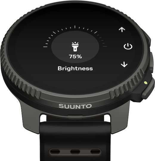 Suunto Vertical 2 48mm Waterproof Smartwatch with Heart Rate Monitor (Titanium Black)