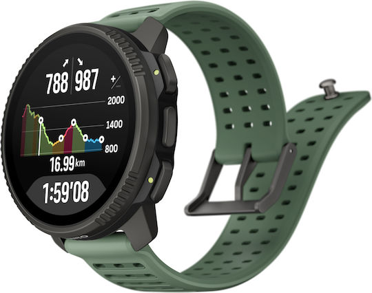 Suunto Vertical 2 48mm Rezistent la apă Smartwatch (Titanium Sage)