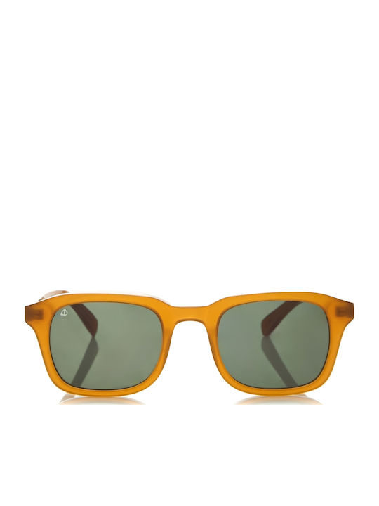 Faos Santorini Unisex Ochelari de soare cu Cadru Electrum Amber