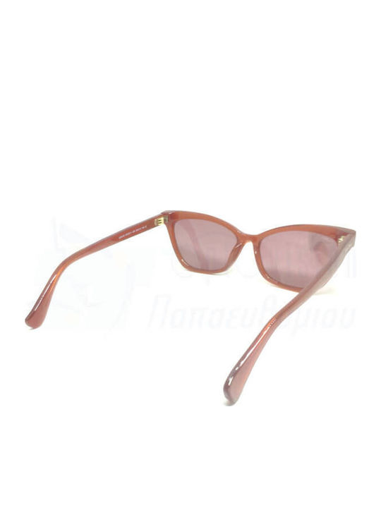 Max Mara Women's Sunglasses with Brown Horn-Rimmed Frame MM 0011 44S
