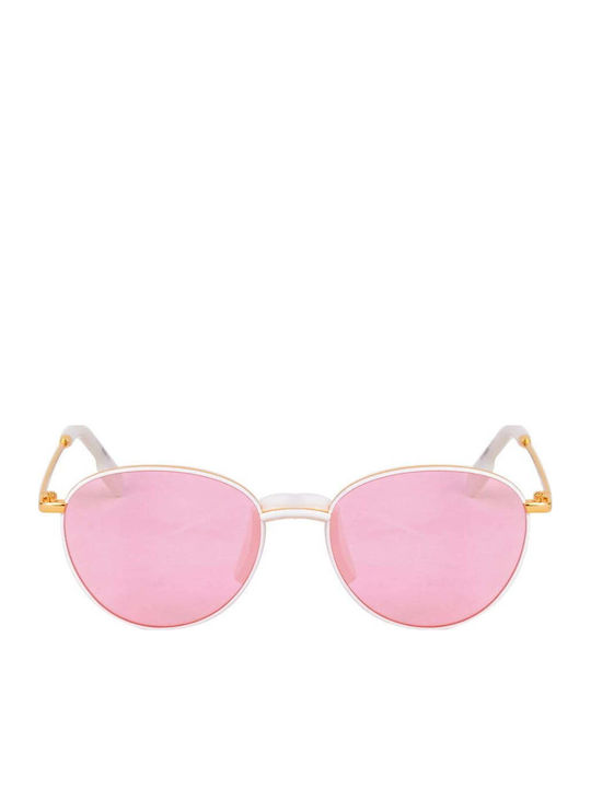 Kenzo Feminini Ochelari de soare cu Auriu Cadru și Roz Lentilă KZ40011I-30Y