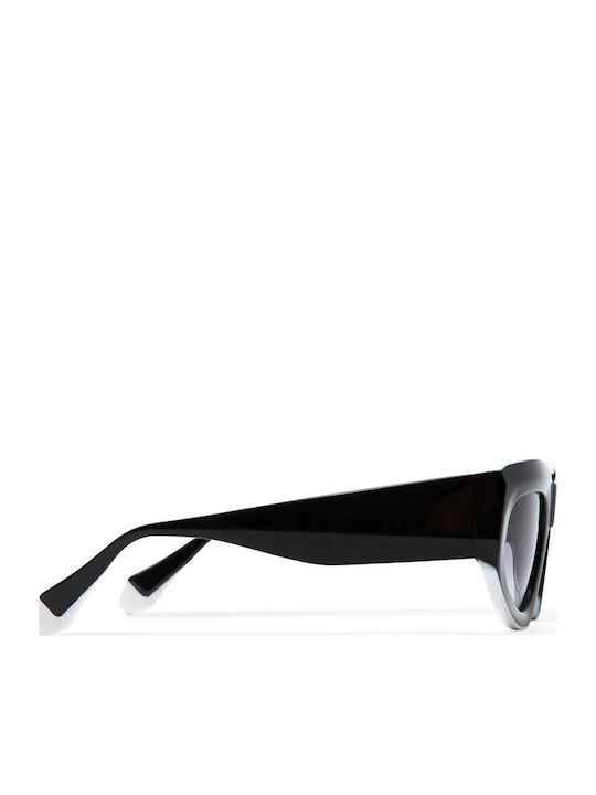 Gigi Barcelona Women's Sunglasses with Black Plastic Frame and Gray Gradient Lens 6876/1