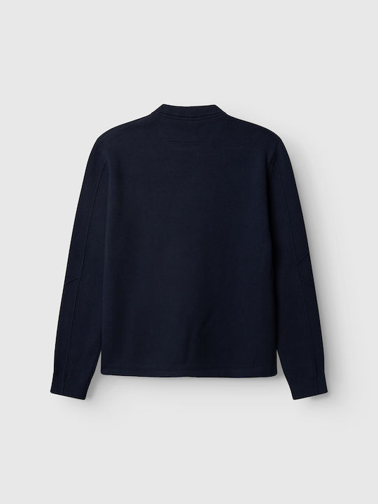 Long Sleeve Blue Sweater