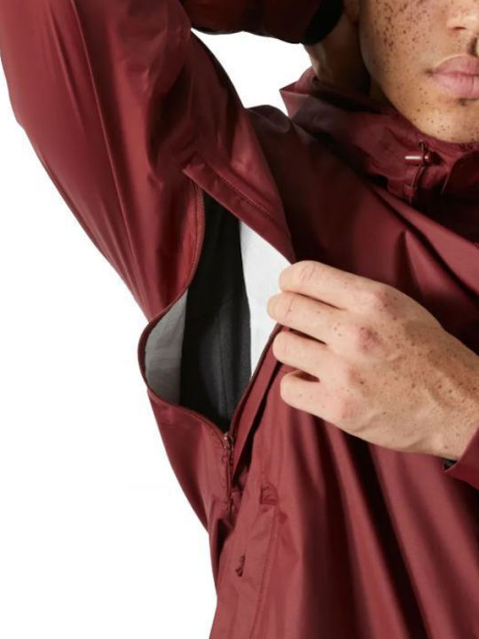 Loke Jacket Waterproof and Windproof Mars Red