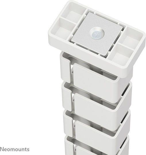 Neomounts Cable Spine Organizer Sit Stand Desk Frames Magnet Mounted White
