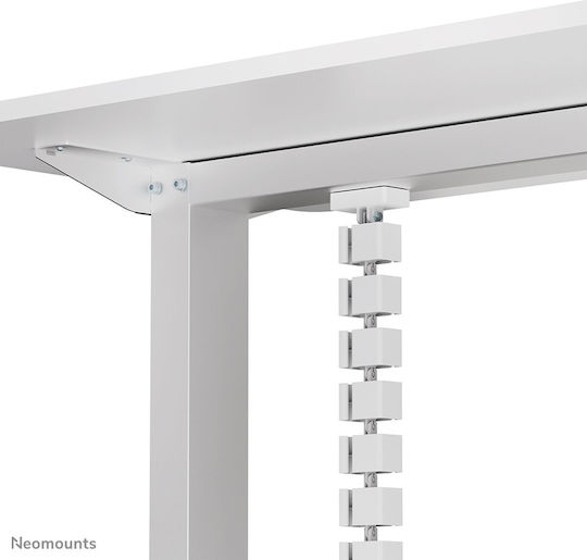 Neomounts Cable Spine Organizer Sit Stand Desk Frames Magnet Mounted White