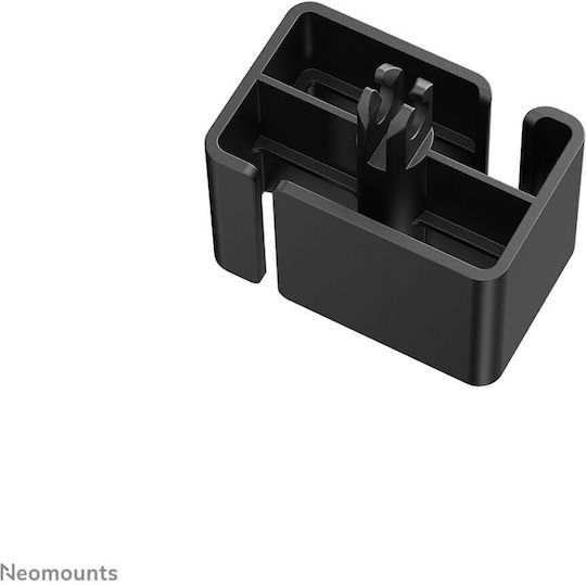 Neomounts Organizator De Cabluri Tip Coloană Pentru Rame De Birou Reglabile Pe Înălțime Montare Cu Șurub Negru