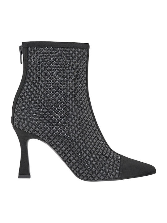 Lamina 222 Women's Ankle Boots with High Heel Black