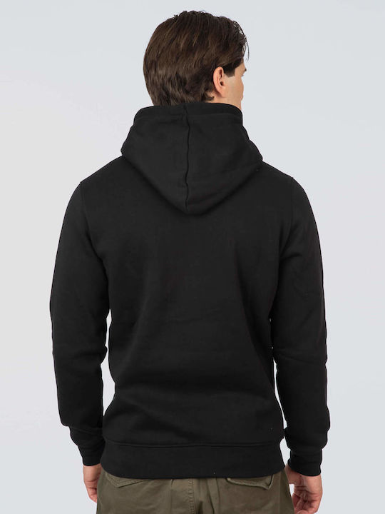 Sweatshirt mit Kapuze Black