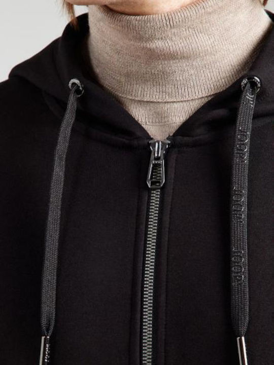 Hooded Cardigan Black
